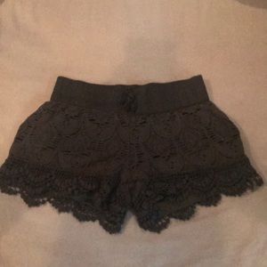 Girls black crochet shorts 🎉3 for $15🎉